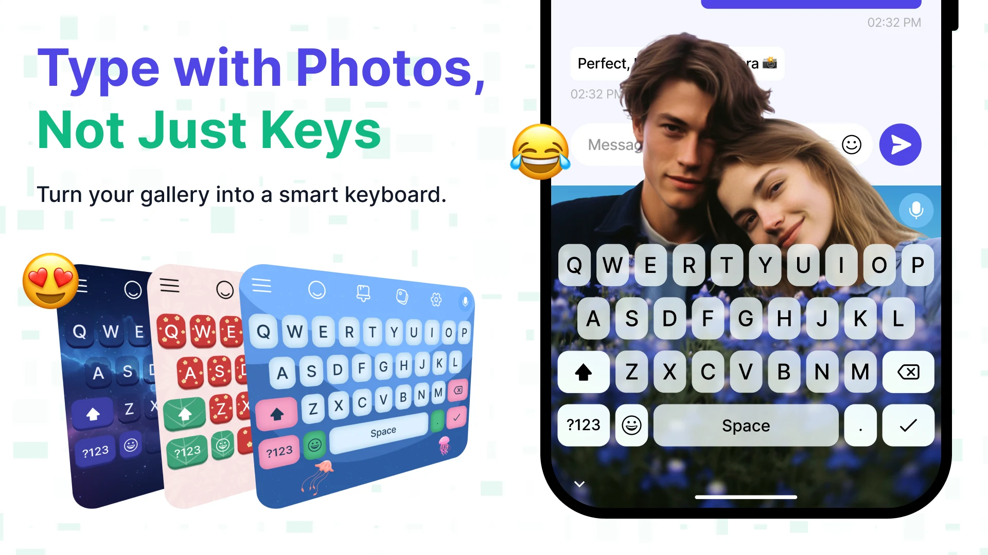 Photo Keyboard themes & Fonts screenshot